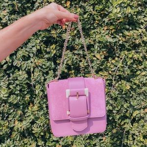 White House Black Market pink purse